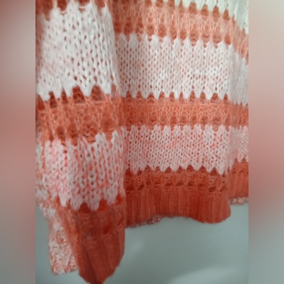 RED HERRING Neon & cream sweater - Picture 3 of 7